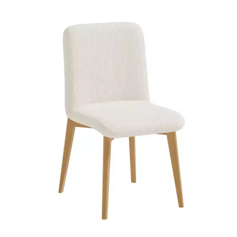 Chaise de salle à manger avec pieds en bois pour la cuisine et la salle à manger