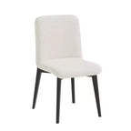 Chaise de salle à manger avec pieds en bois pour la cuisine et la salle à manger