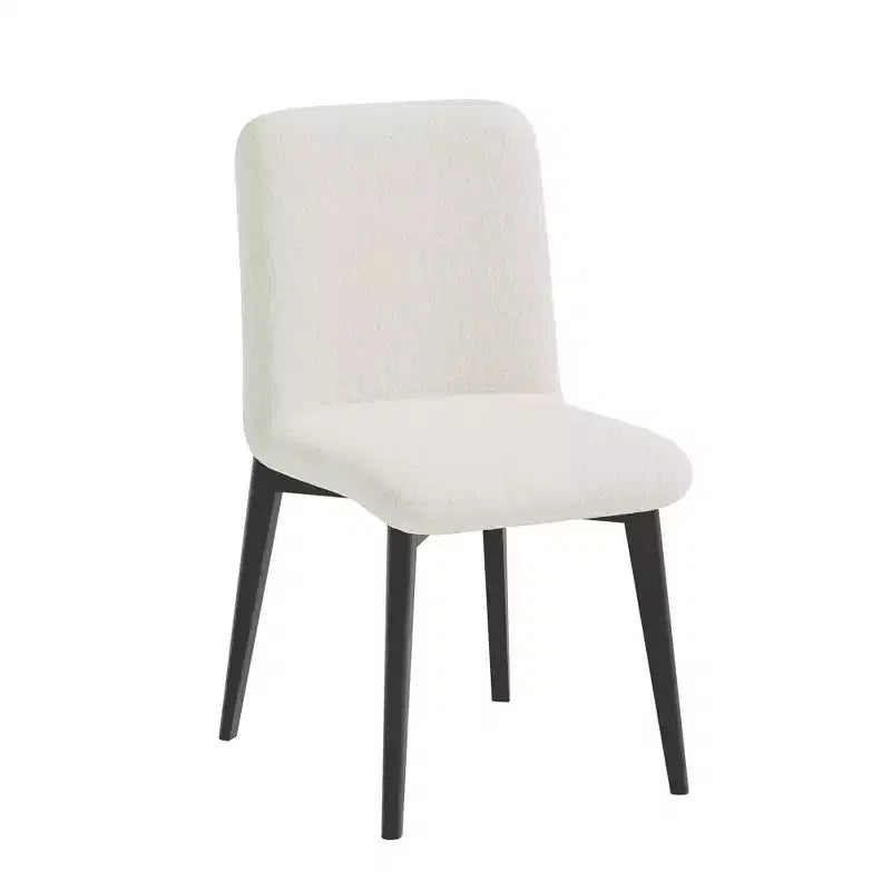 Chaise de salle à manger avec pieds en bois pour la cuisine et la salle à manger
