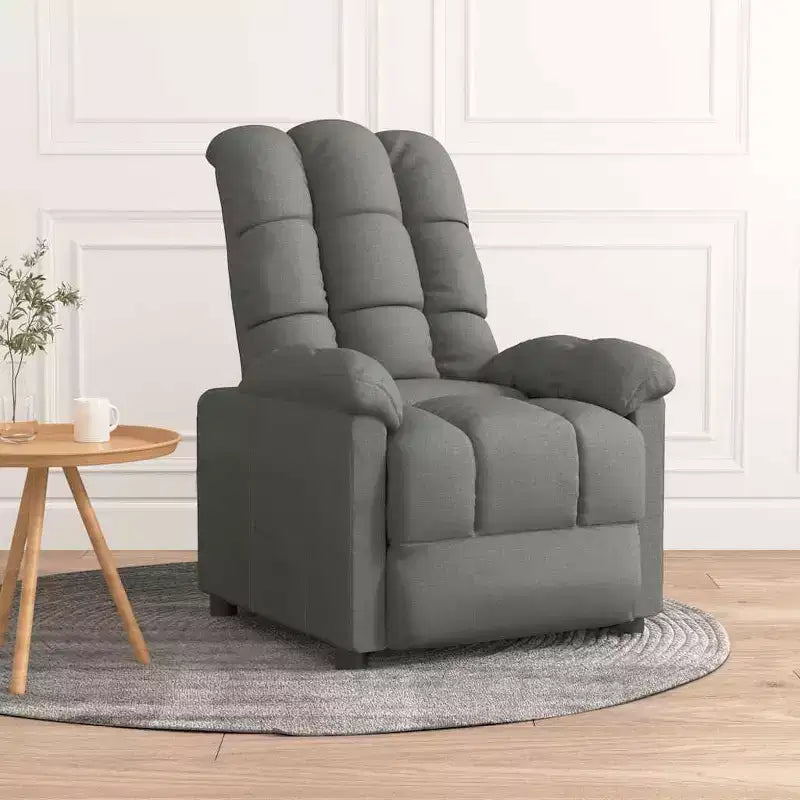 Fauteuil relax avec dossier et repose-pieds réglables, fauteuil de salon moderne avec siège rembourré épais pour salon et chambre à coucher