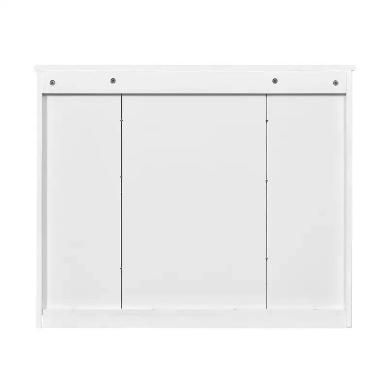 Armoire à pharmacie rectangulaire à montage en surface avec miroir et étagères réglables (L x H)