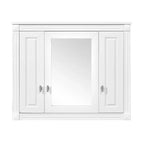 Armoire à pharmacie rectangulaire à montage en surface avec miroir et étagères réglables (L x H)