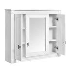 Armoire à pharmacie rectangulaire à montage en surface avec miroir et étagères réglables (L x H)