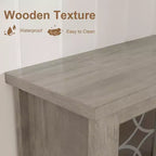 Meuble TV de ferme pour téléviseur, meuble de divertissement du milieu du siècle avec 3 tiroirs et 2 portes de rangement, table console TV média en bois pour salon